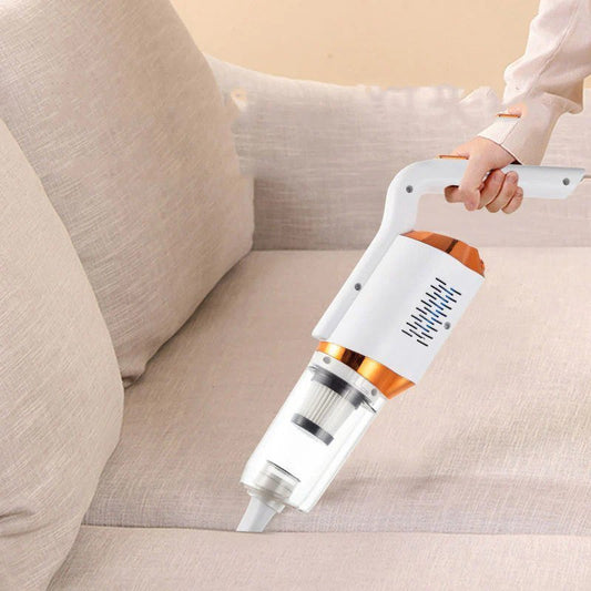 Powerful Cordless Handheld Vacuum with LED Light and HEPA Filter