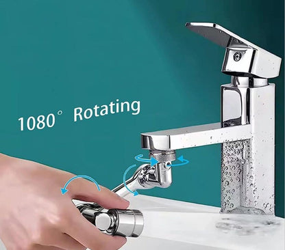 1080° Rotating Faucet Head Kitchen Aerator Nozzle Dual Flow Sprayer