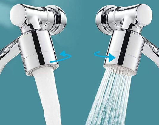 1080° Rotating Faucet Head Kitchen Aerator Nozzle Dual Flow Sprayer